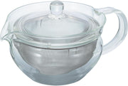 450ml Glass Teapot with Stainless Steel Infuser Loose Leaf Tea Pot