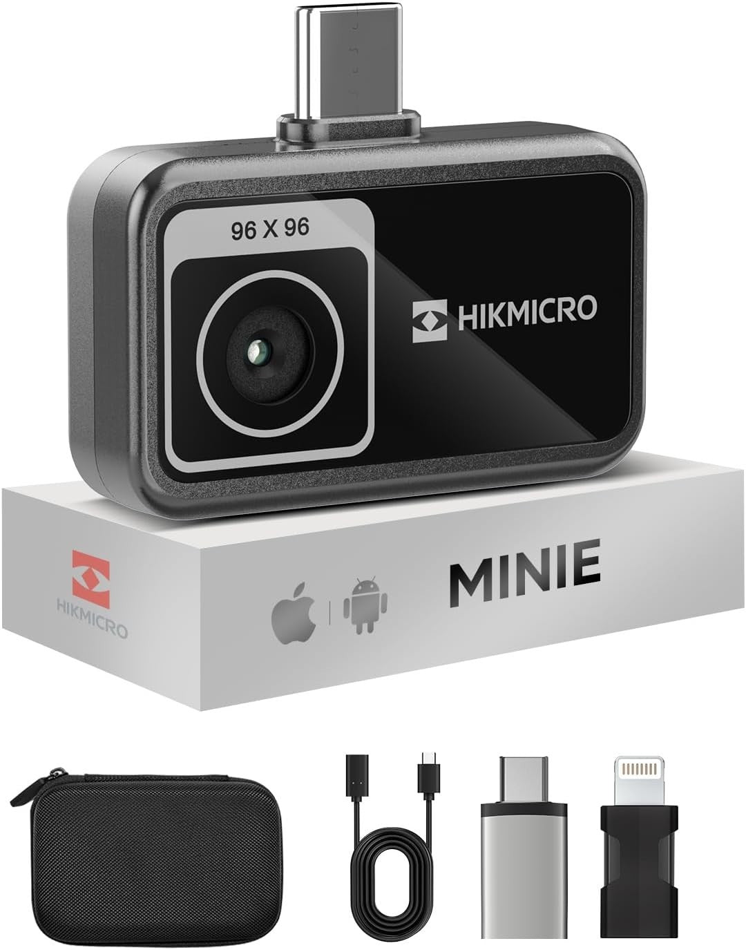 Thermal Camera for iPhone Android 192x192 IR USB-C Imaging Camera