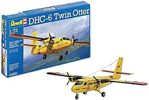 DHC-6 Twin Otter 1:72 Aircraft Model Kit – 95 Parts Unpainted Build Set