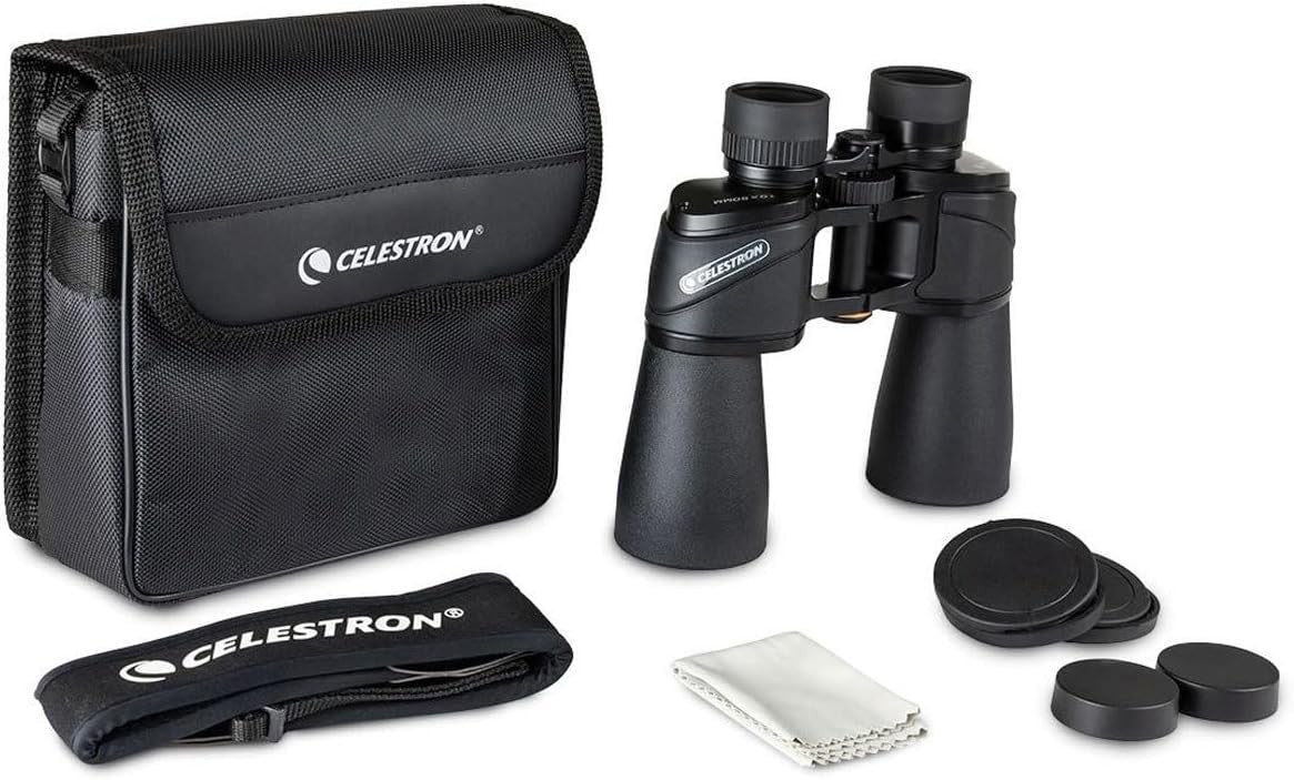 10x50 HD Porro Prism Binoculars Multi-Coated Optics Wide Bright Viewing