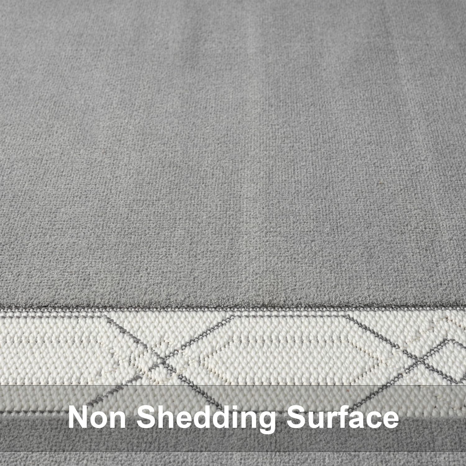 Washable Geometric Area Rug 120x170cm Anti Slip Soft Low Pile Home Decor