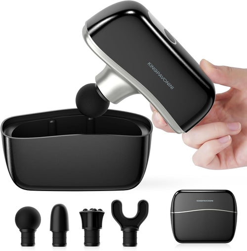 Mini Deep Tissue Massage Gun Pocket Size with Case Portable Muscle Relief Tool