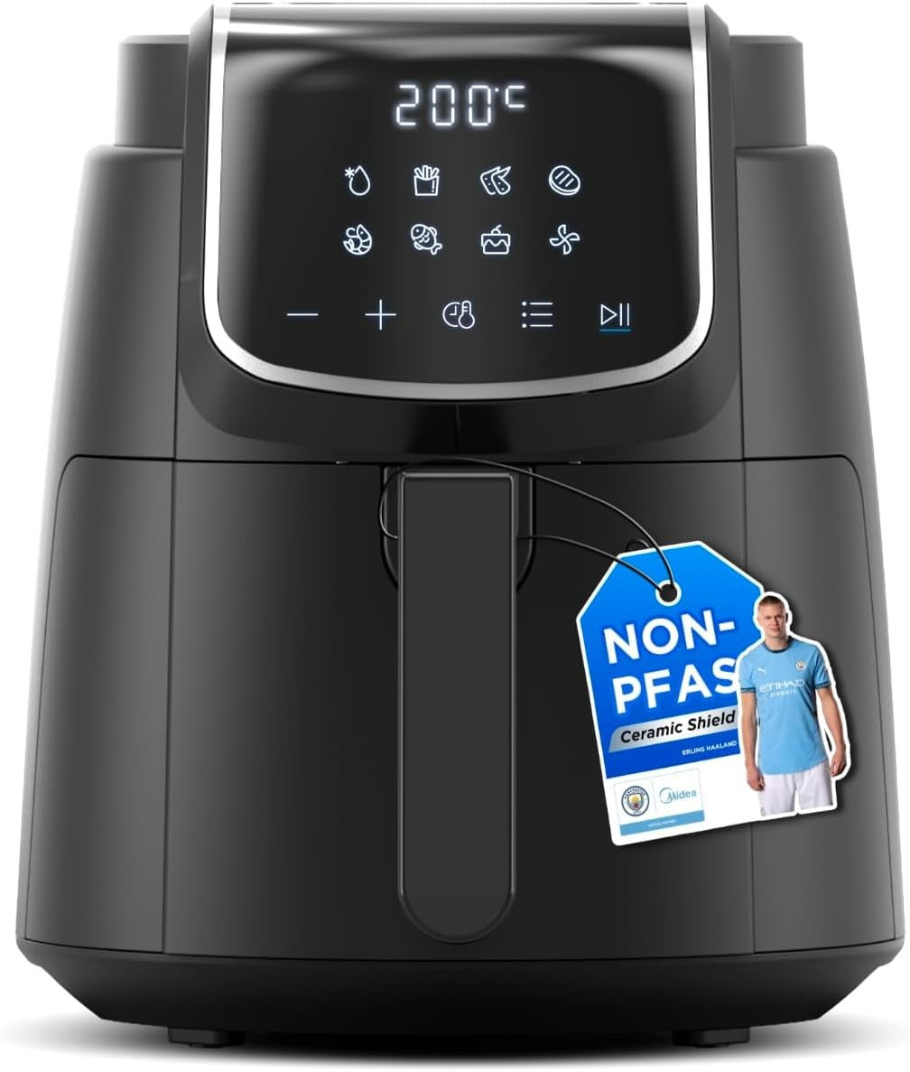 4L Digital Air Fryer | 1500W Oil-Free Cooking | 8 Presets | X-Express 3D Heating