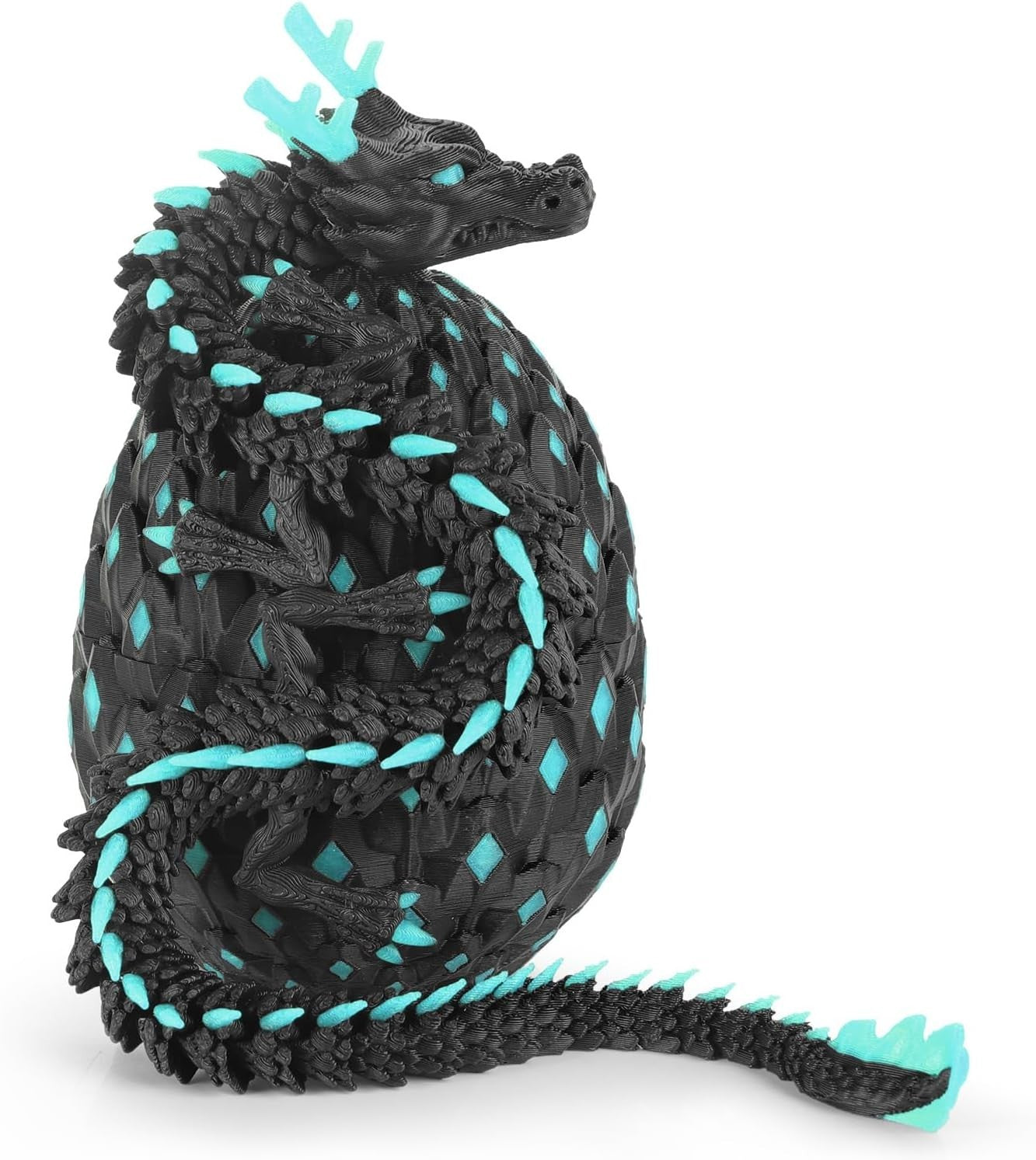 12 Inch Glow Dragon Egg Fidget Toy Articulated Fantasy Desk Decor