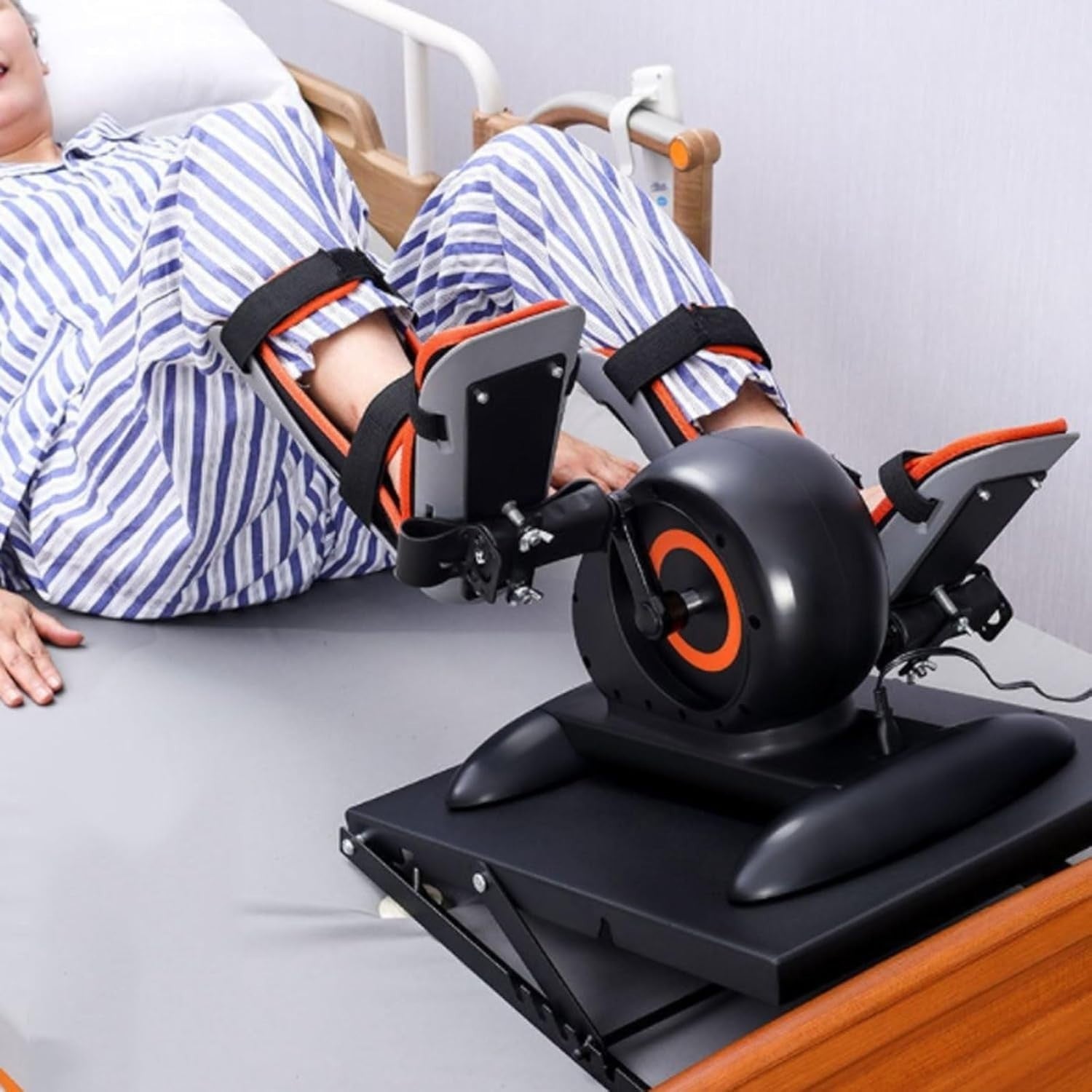 Seated Mini Pedal Bike Adjustable Tension LCD Arm Leg Rehab
