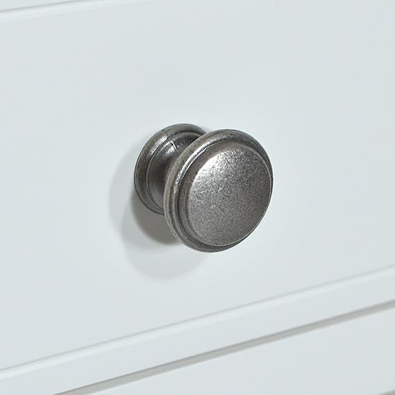Snow White Bedside Cabinet with Drawer & Cupboard | Fully Assembled Unit