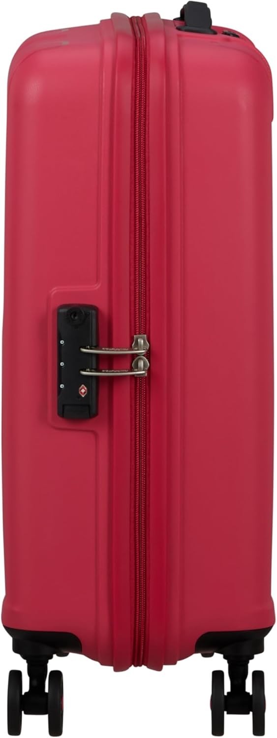 55cm Cabin Hard Shell Suitcase Lightweight 4 Spinner Wheels TSA Lock 32L