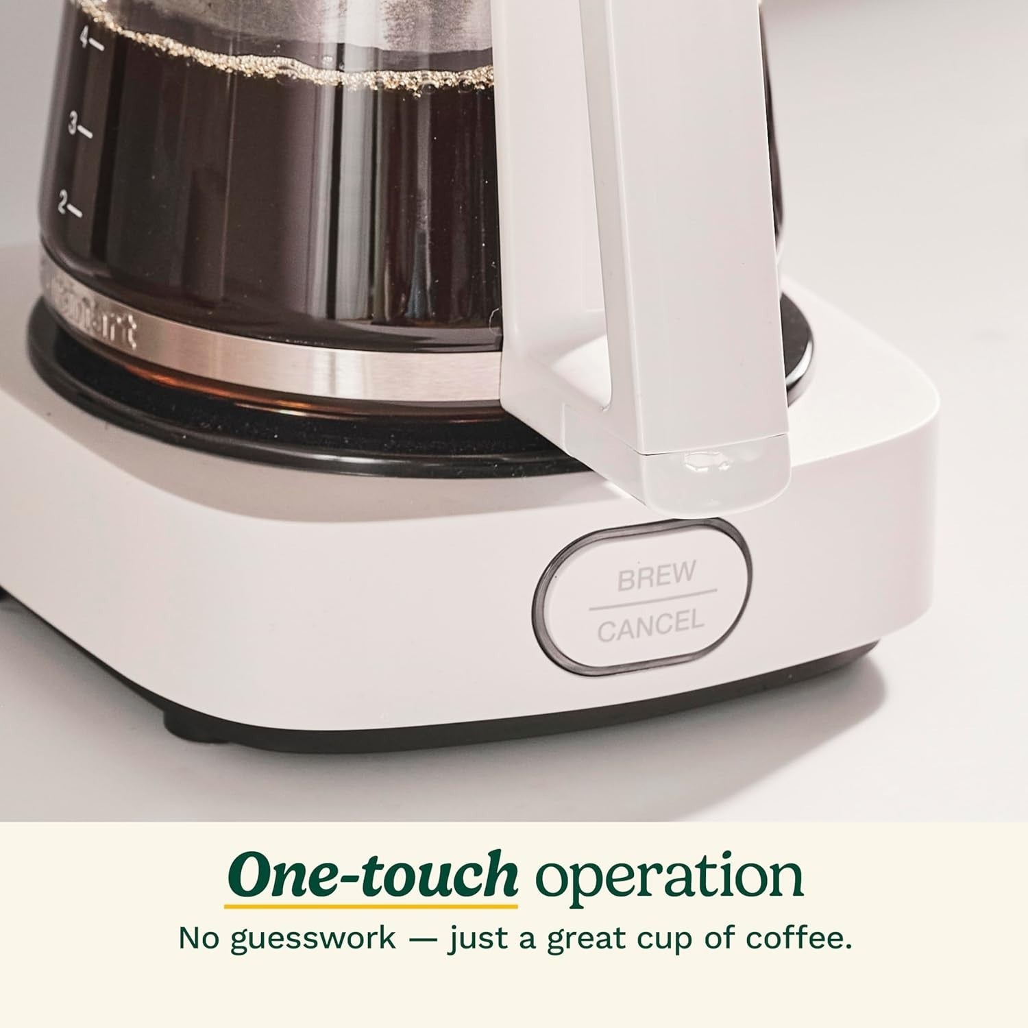 5 Cup Coffee Maker Drip Machine Auto Shut Off Glass Carafe Compact Kitchen