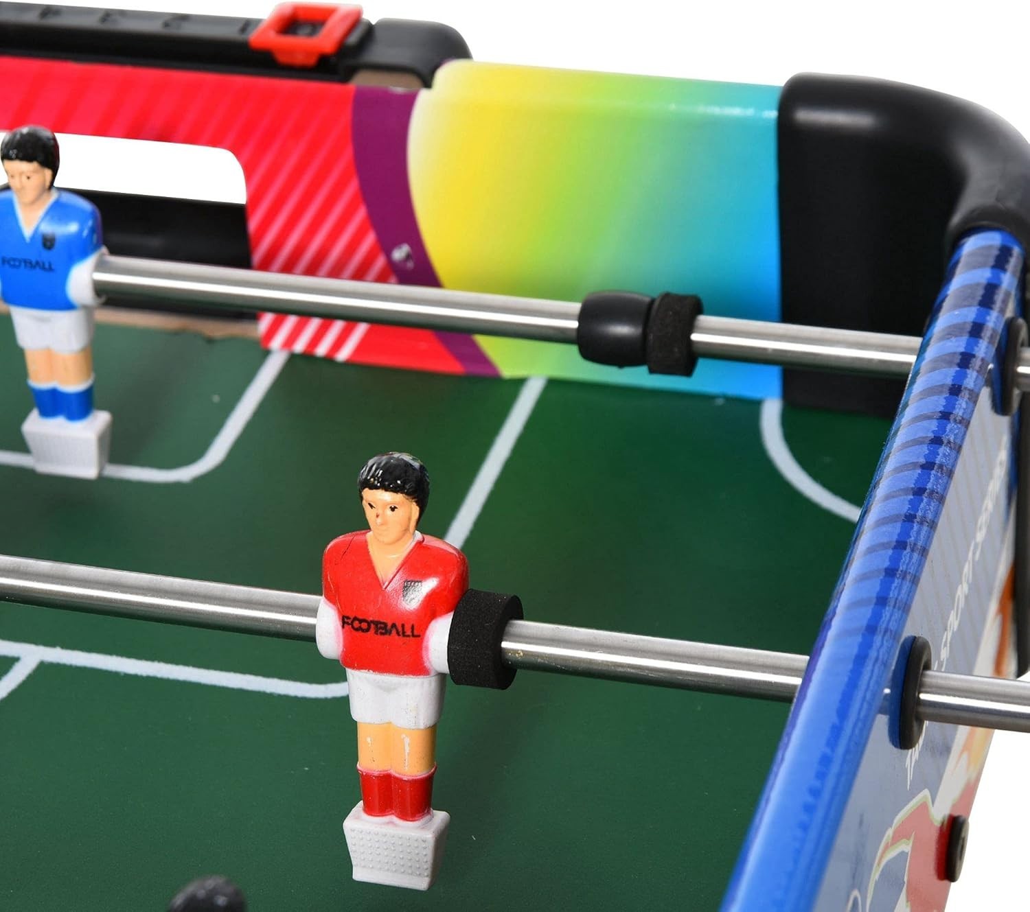 4 in 1 Folding Multi Game Table Kids Pool Foosball Hockey Tennis