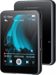 Bluetooth 5.0 32GB 2.4″ MP3 Player with FM Radio, Recorder & Expandable