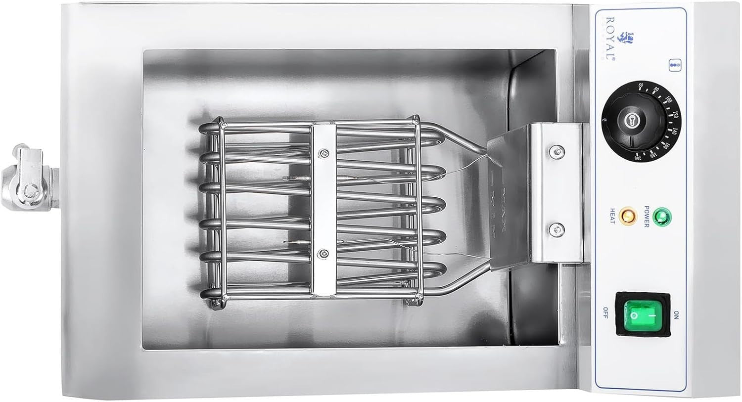 10L Electric Deep Fat Fryer 3000W Stainless Steel With Drain Tap