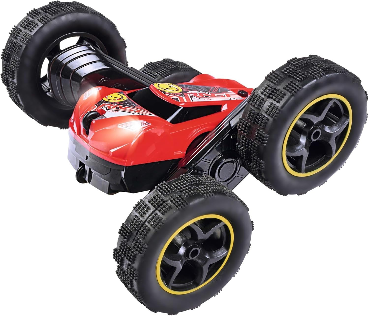 RC Tumbling Flippy Stunt Car for Kids 6+, 2-in-1 Flips w/ 180° Rotation