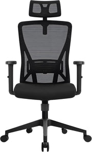 Ergonomic Office Chair Mesh Back Headrest Lumbar Support Swivel Desk Seat (65 ch