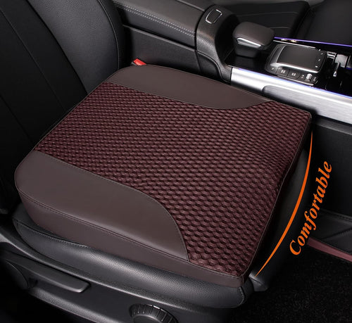 Memory Foam Seat Cushion Height Booster Coccyx Back Pain Relief