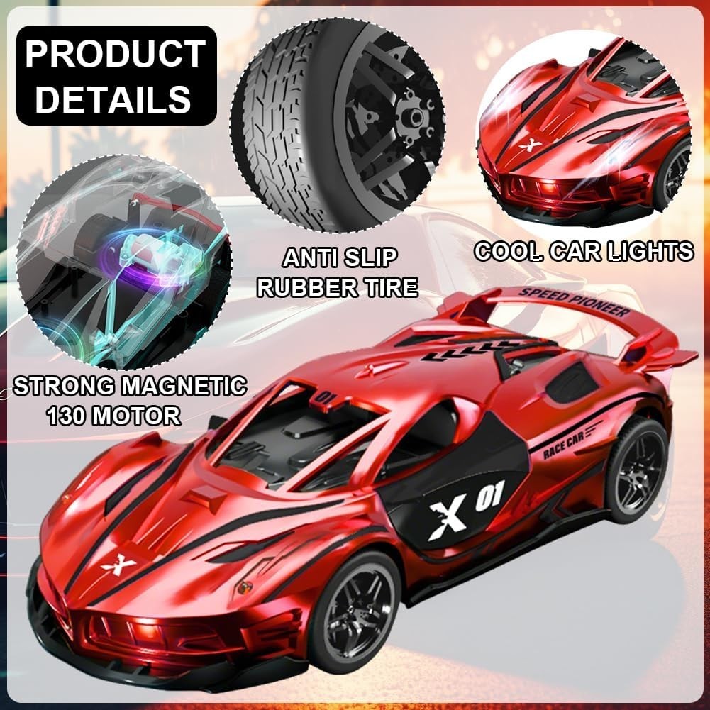 RC Drift Car 1:22 Electric Remote Control Toy for Kids Boys & Girls
