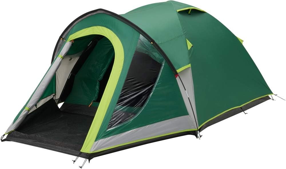 4 Person Camping Tent Lightweight Waterproof Dome w/ Awning
