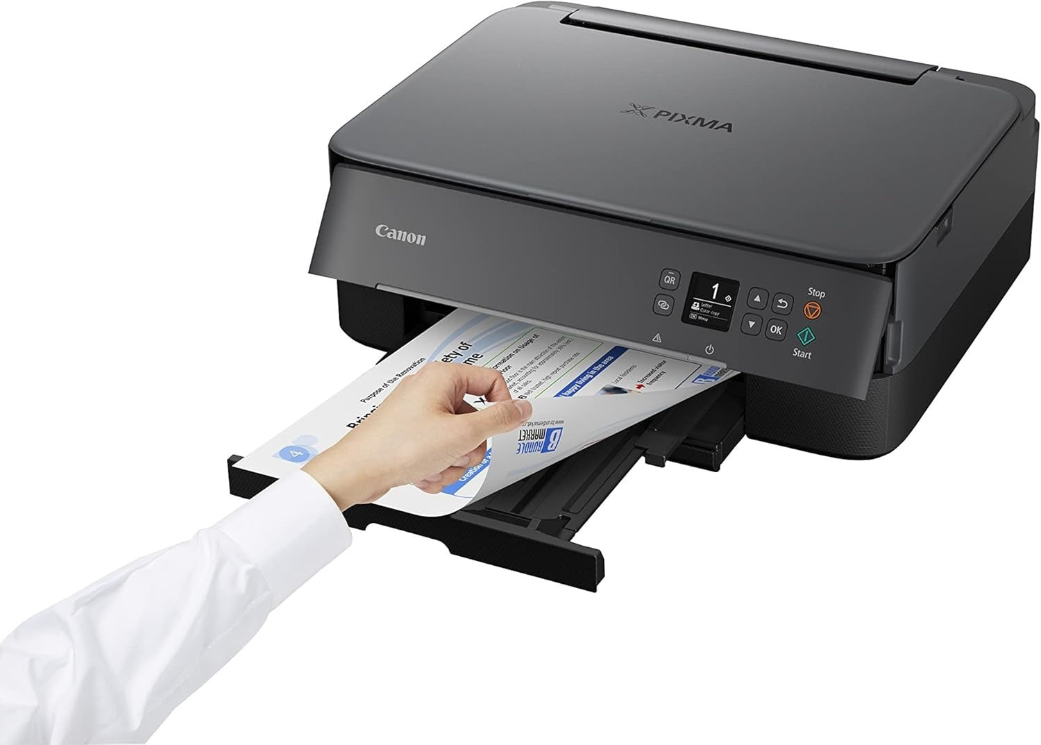 Wireless 3-in-1 Printer | Colour & B/W, Duplex, A4, High-Resolution, Black