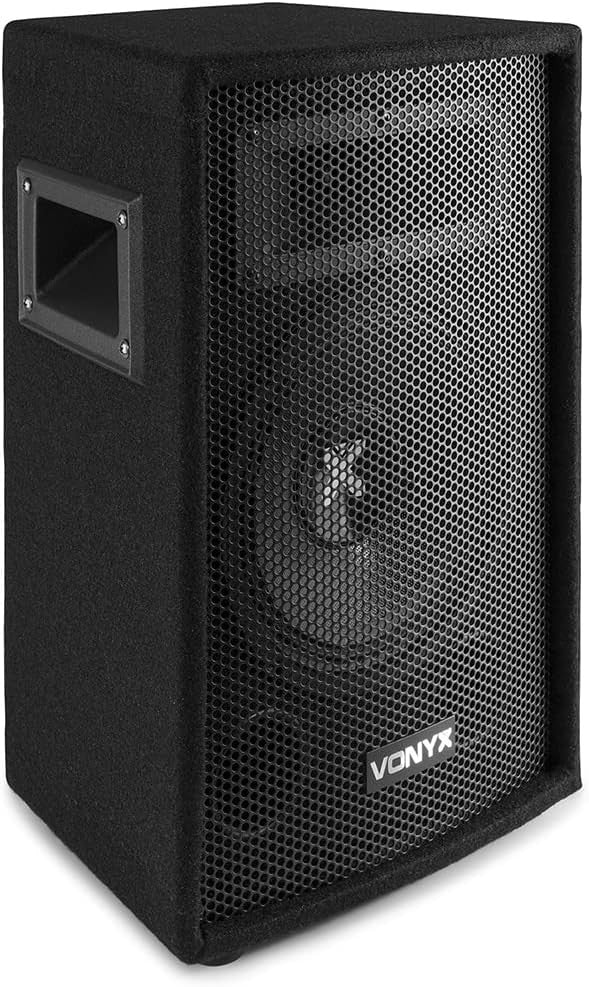 Home Karaoke System Bluetooth DJ Speakers 2 Mics Black 59x22x37cm