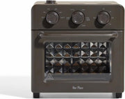 6-in-1 Air Fryer Toaster Oven Steam Infusion Fast Preheat Compact 12L Charcoal