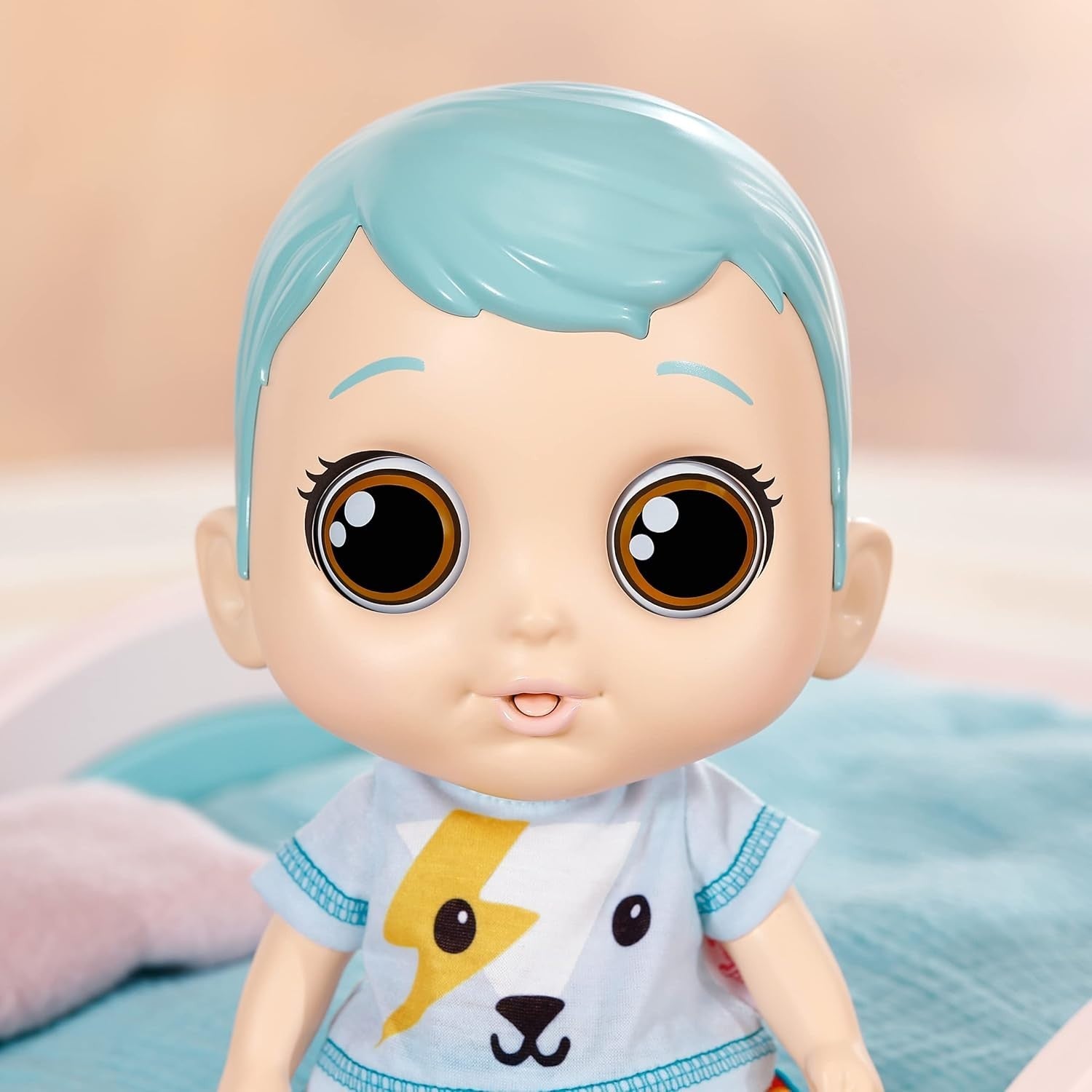30cm Interactive Baby Doll 25+ Sounds Moving Eyes Outfit Set