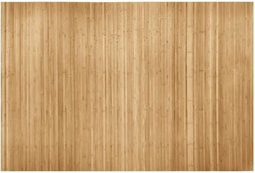 Light Brown Bamboo Room Divider 250x165cm Roll-Up Privacy Screen Home Office