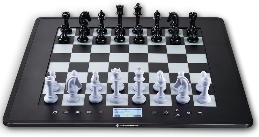 Electronic Chess Computer with LED Move Display & Adjustable Skill Levels