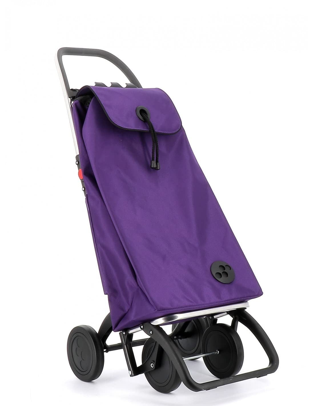 Foldable 4-Wheel Shopping Trolley – Lightweight Aluminium, More