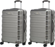 Cabin Carry On Luggage Set 20” x2 Lightweight TSA Spinner Hard Case