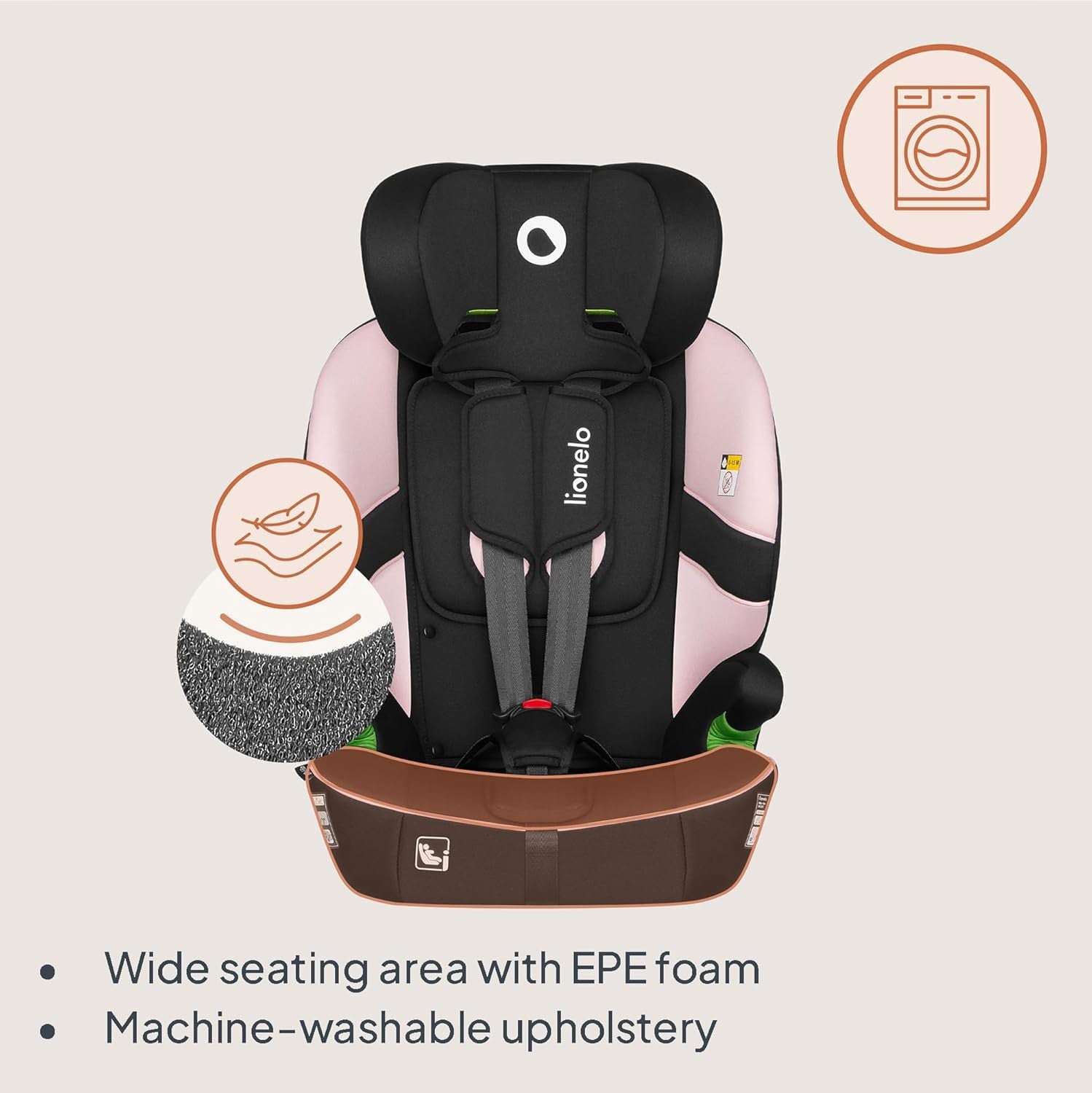 i-Size Car 76–150cm ISOFIX R129 Booster Side Impact Adjustable