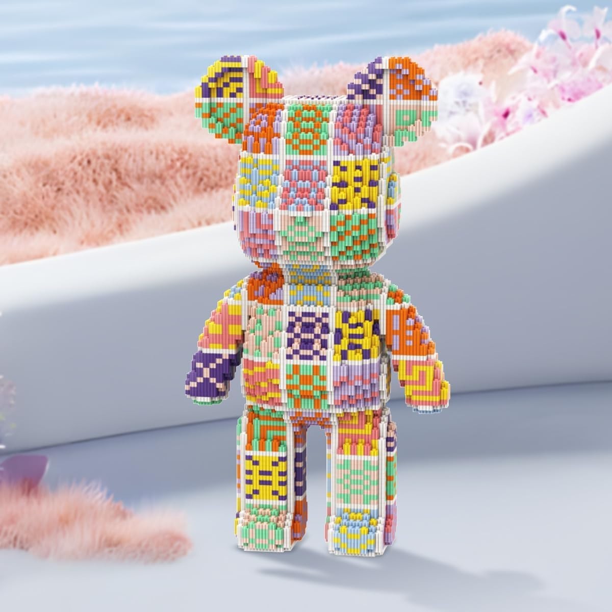 3950pc DIY Candy Bear Micro Blocks Set Toy Gift Adults Kids Animal Decor