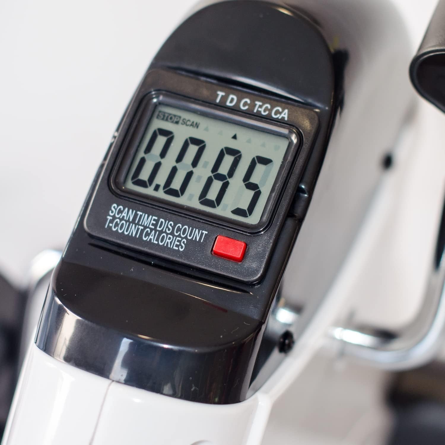 Portable Mini Pedal Bike Adjustable Tension LCD Seated Fitness