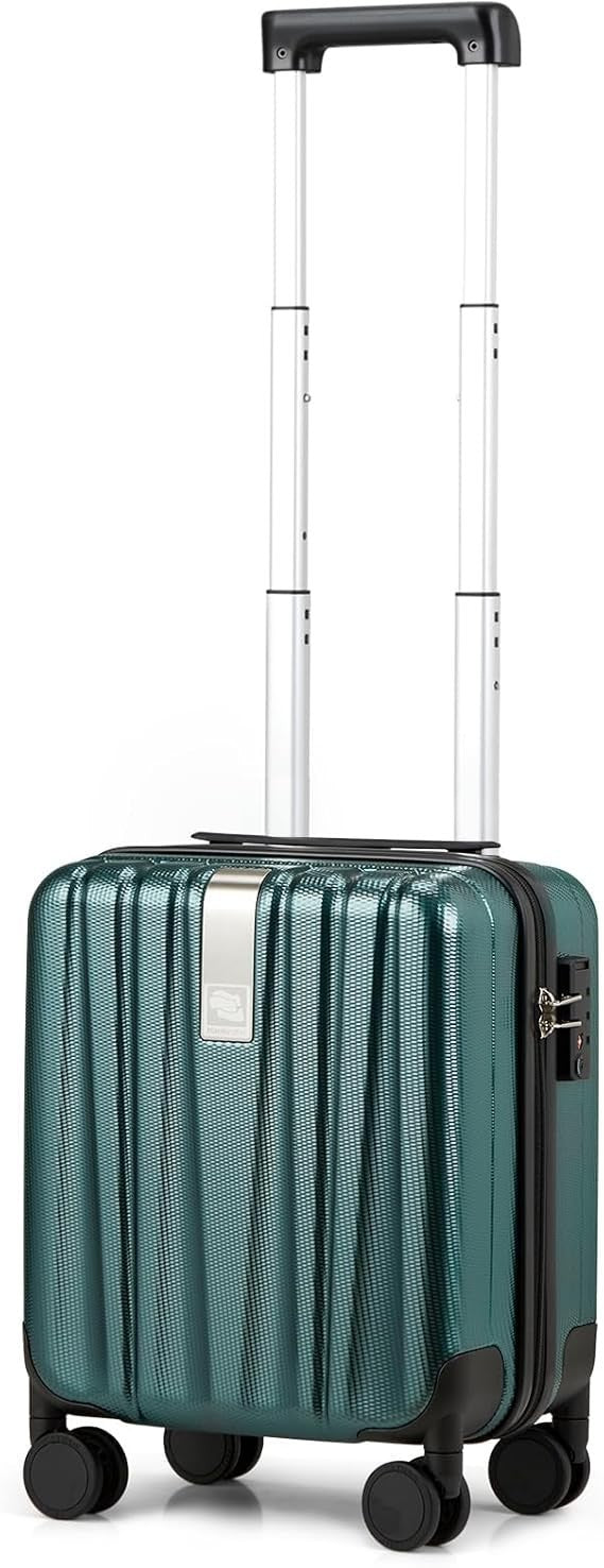20” Airline Carry On Hard Shell Suitcase Lightweight Spinner Lock