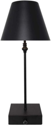 Cordless LED Table Lamp with USB Recharge, Dimmable Warm Light, 45cm