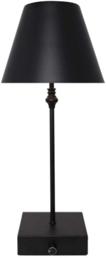 Cordless LED Table Lamp with USB Recharge, Dimmable Warm Light, 45cm