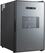 15 Bottle Wine Cooler Fridge Digital Temperature Control Quiet Freestanding