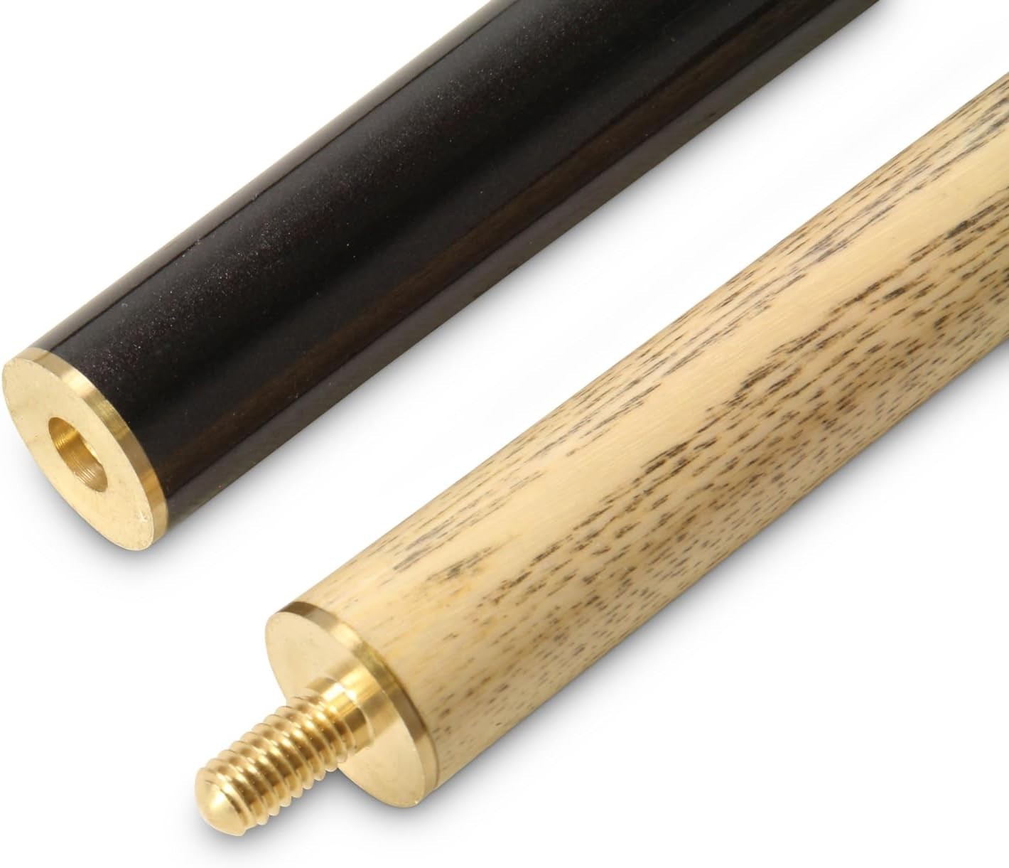 57in Snooker Pool Cue 9.5mm Tip Centre Joint Ash Shaft Bold Design