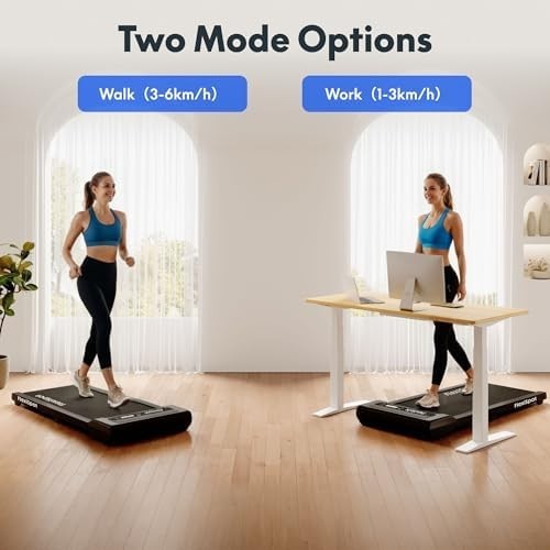 Compact Under Desk Walking Pad Treadmill Portable LED Display Remote