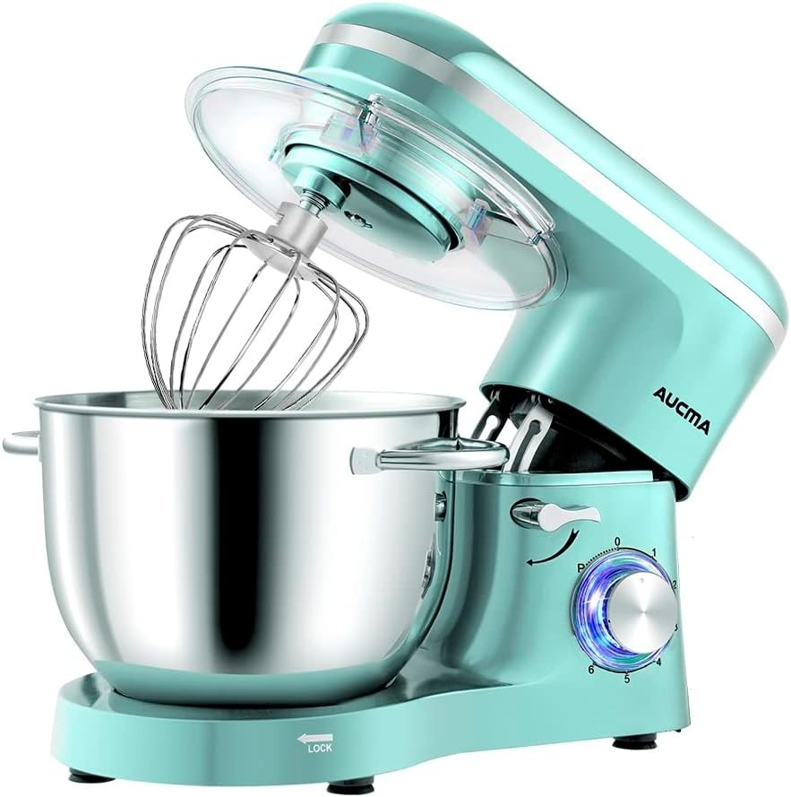6.2L Stand Mixer 1400W Electric Dough Whisk Beater Bowl Tilt Head