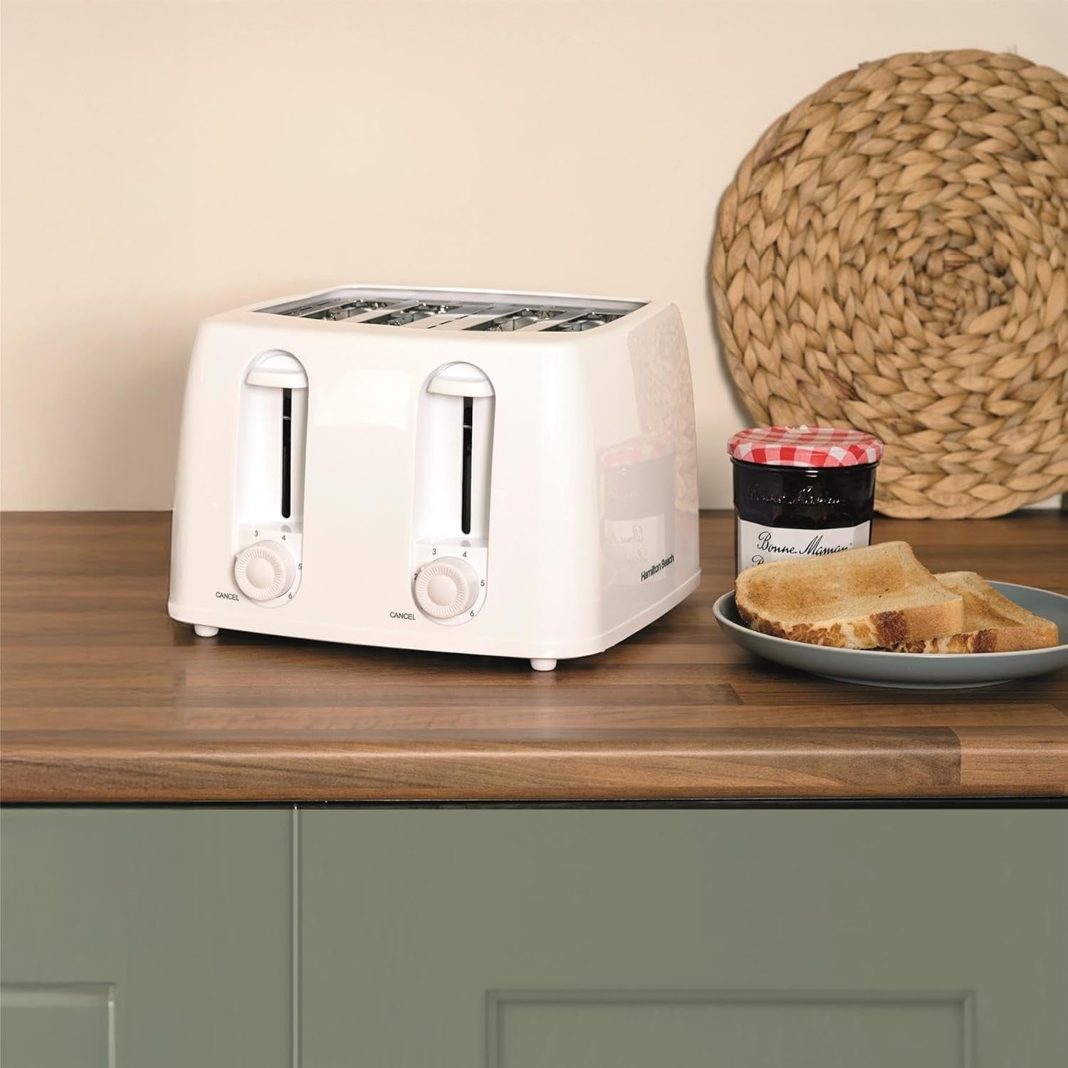 Beach Kitchen Set 1.7L Kettle 4-Slice Toaster 20L Microwave