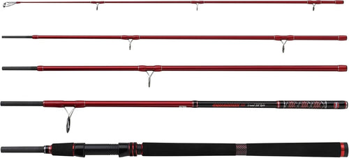 Saltwater Travel Spin Rod 2.4M Carbon 15-40g Sea Bass, Pollack, Cod