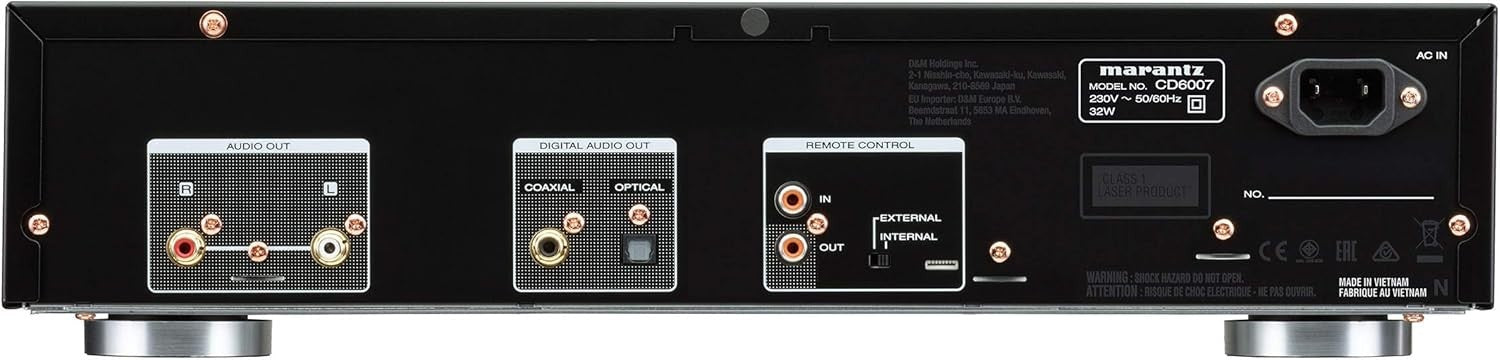High-Resolution CD Player with DAC & Headphone Amp | HiFi Audio Precision