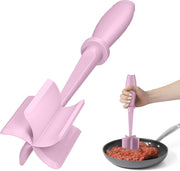 Hamburger Meat Chopper Ground Beef Masher Heat Resistant Pink