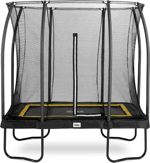Rectangular Garden Trampoline Safety Net Galvanised Springs 10x7ft