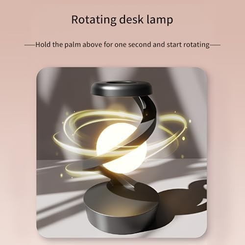 White Magnetic Levitating RGB Lamp Floating LED Night Light
