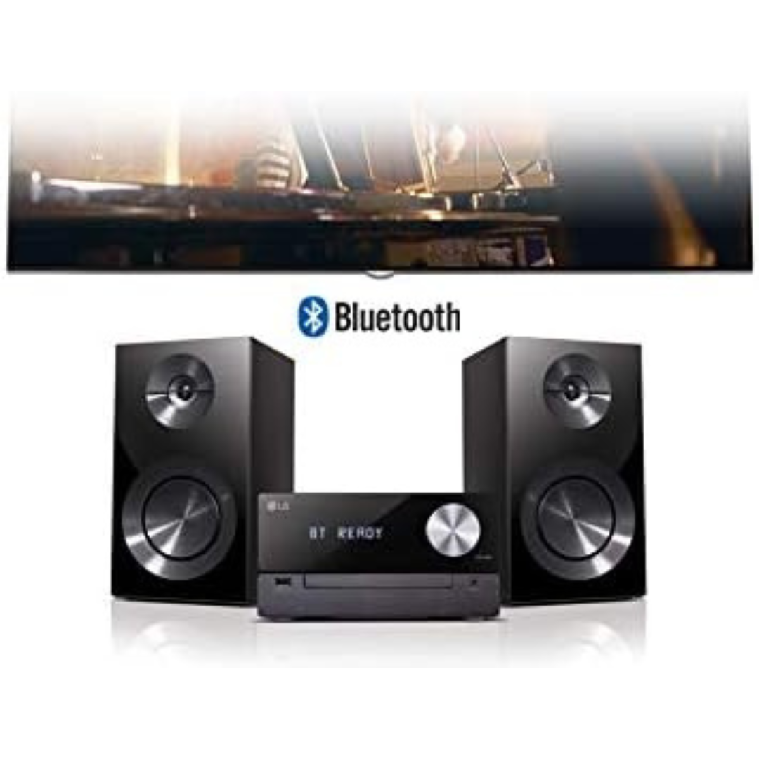 100W Micro HiFi Stereo System | Bluetooth DAB Radio | CD Player USB | TV Sync