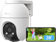 3K PTZ Security Camera Outdoor WiFi Auto Tracking Color Night Vision