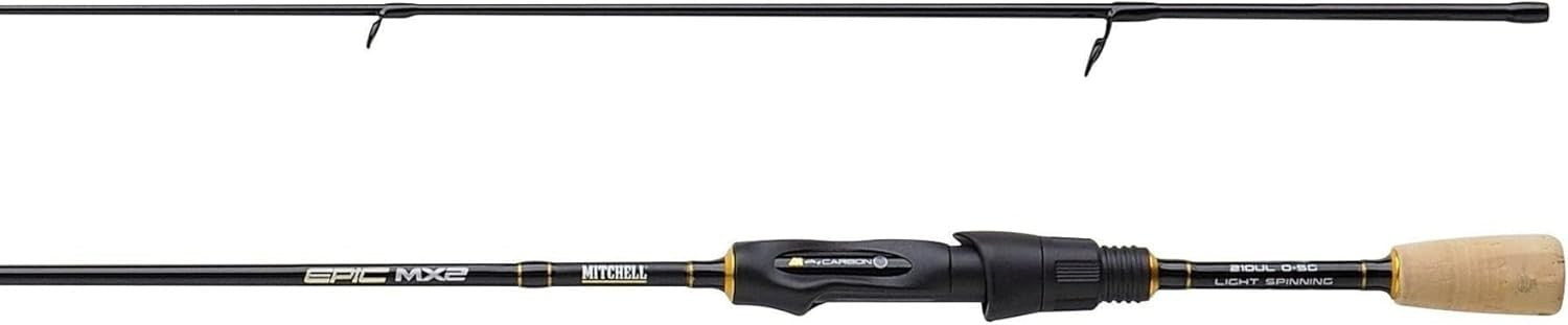 Lightweight Carbon Spinning Fishing Rod Fast Action Lure Pole