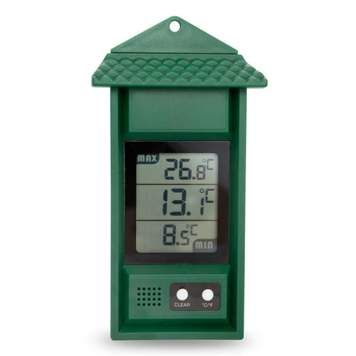 Digital Max Min Thermometer for Greenhouse Conservatory Garden Grow Room