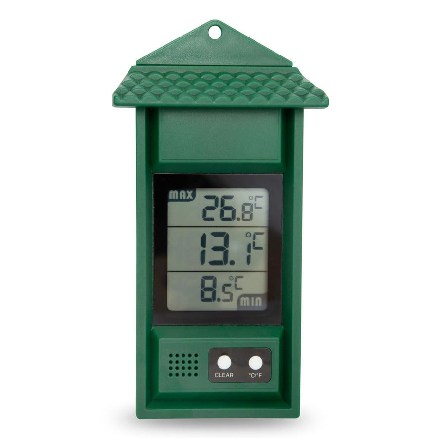 Digital Max Min Thermometer for Greenhouse Conservatory Garden Grow Room