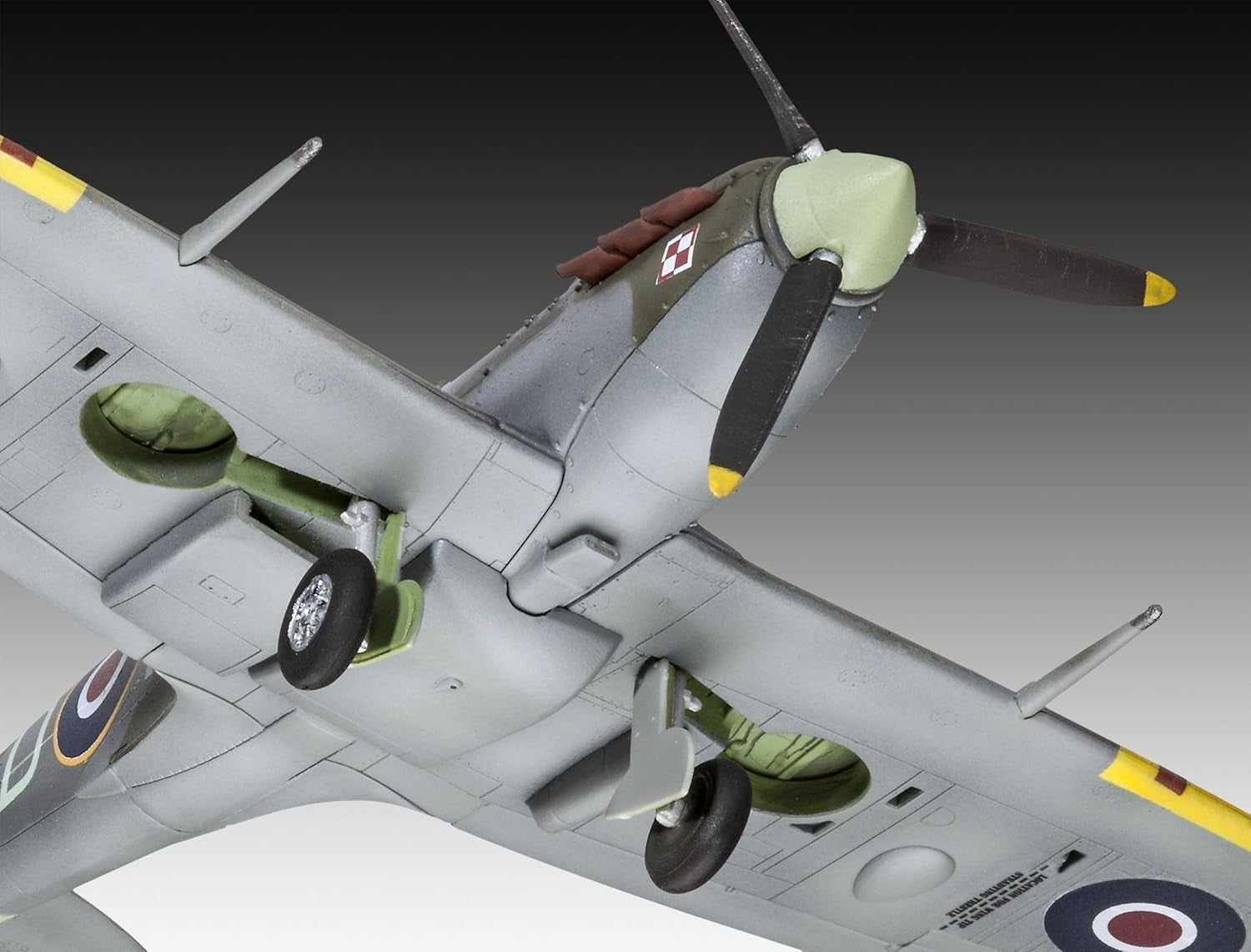 Supermarine Spitfire Mk.Vb 1:72 Scale Plastic Model Kit Military Aircraft